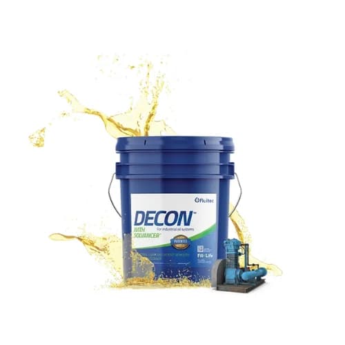 DECON™ industrial lubricant deposit treatment